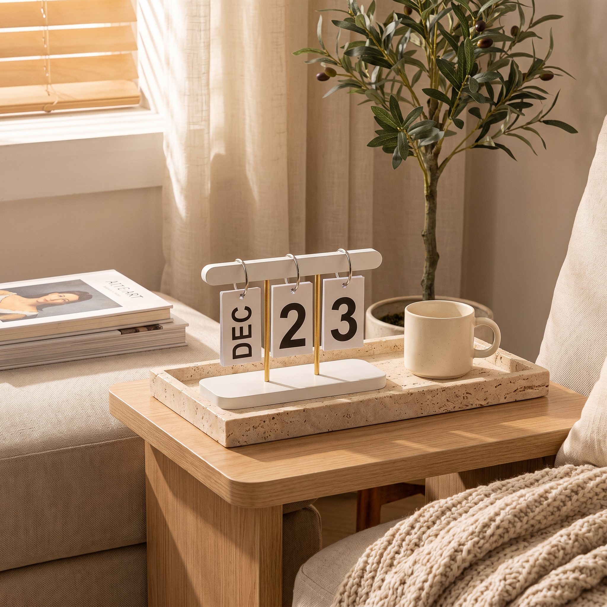 Nordic Daily — Turning Desk Calendar